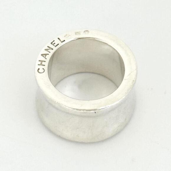 CHANEL Vintage Silver Ring